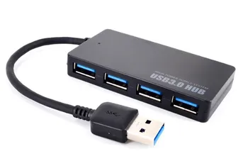 USB 3.0 HUB Hattı makine 1-4 arabirim USB hub Yüksek hızlı arayüz 3 Port USB 3.0.10 7 0 için Windows XP/Vista//8/MAC
