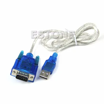 USB RS 232 Seri Port 9 Pin DB9 Kablo Seri Port Adaptör Çevirici Damla Nakliye