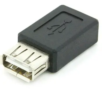 Usb tipo 2 0 femea para USB Mini 5pin feminina adaptador de extensao Bir conector
