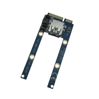USB ücretsiz kargo Mini PCI adaptör/dönüştürücü mini Kart Desteği USB WiFi , bluetooth Flash bellek adatpter