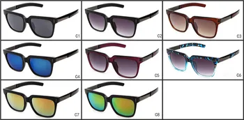 Uzun Kaleci Retro Kare Erkek Kadın Güneş Gözlüğü Eyewares Gafas de sol masculino 2016 Yeni S8040 Marka Tasarımcı güneş Gözlüğü