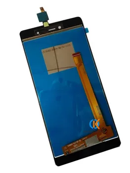 Wiko Ateş 4G LCD Ekran siyah-Mavi Renk Araçları İle Ekran dijital dönüştürücü Montaj Yüksek Kalite 1 adet/Lot+Touch