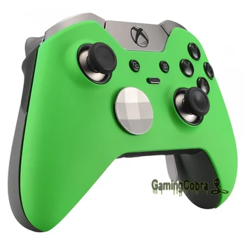 Xbox için üst Kapağı Ön Kabuk Kaplamasını Bir Elit Denetleyicisi Soft Touch Yeşil