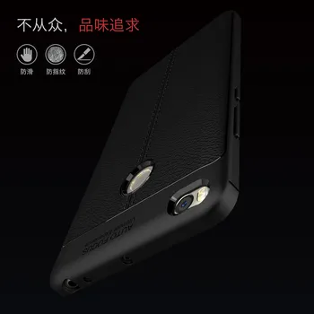 Xiaomi Mi Max 2 Bu İş İçin Xiaomi Mi Max 2 Vaka Deri Dokusu Silikon Telefon Kapağı İçin Wolfsay Yumuşak TPU Durumda 6.44 inç