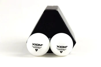 XİOM 40+ 3 Poli-Star Masa Tenisi Topları Dikişsiz Plastik Yeni Malzeme Ping Pong Topları Onaylı TURNUVA