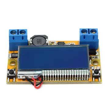 XNWY Üçlü-DC DC DC ayarlanabilir voltaj gerilim güç kaynağı modülü LCD ekran gerilim ölçer çift ekran stabilize