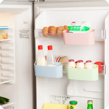 Yaratıcı mutfak saklama kutusu Organizatör yan kapı buzdolabı buzdolabı sebzelik enkaz Buzdolabı kutusu plastik tepsi asılı