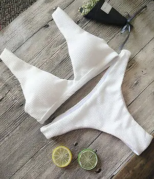 Yastıklı Sütyen Bandaj Bikini kadar İTFABS Kadın Seksi İtme-Üçgen Mayo Mayo Mayo Beachwear Ayarlayın
