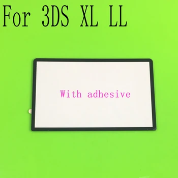 Yedek plastik Üst Ön 3dsxl 3DSLL 3DS XL LL için Çerçeve Lens Kapağı Ekran LCD