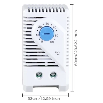 Yeni 0 sensör Sıcaklık kontrol-60degrees Kompakt Mekanik Termostat KTS011