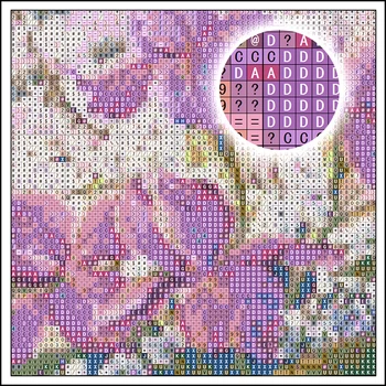 Yeni 5D Diy Elmas Boya Çiçek Elmas mozaik Çapraz Dikiş Sihirli Küp yuvarlak Elmas Nakış Renkli Gül ve kelebek