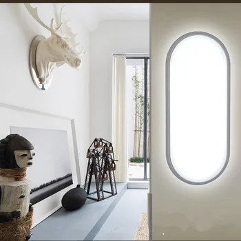 Yeni İç aydınlatma duvar lambası sıcak beyaz ışık sis lambası koridor duvar lambası moistureproof lambası su geçirmez ışık LED