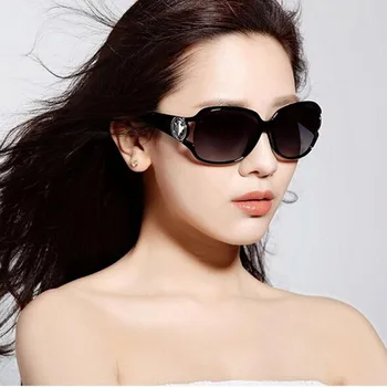 Yeni Retro Bayanlar Marka HD Polarize güneş Gözlüğü güneş Gözlüğü Moda Vintage Kadın Gözlük oculos de sol feminino