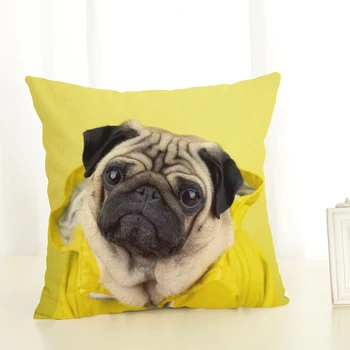 Yeni serin köpek serisi ev kanepe yastık yastık dekore edilmiş ayarlar pamuk yastık keten