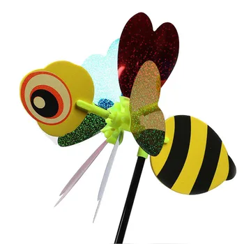 Yeni sevimli karikatür böcek arı küçük yeldeğirmeni anaokulu dış dekorasyon anaokulu, çocuk oyuncakları