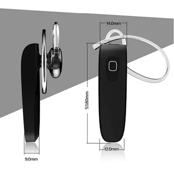 Yeni Stereo Bluetooth 4.0 Kulaklık Kablosuz Kulaklık Mikrofon handfree Cep Telefonu PC Dizüstü Bilgisayar için Kulaklık