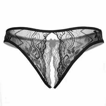Yeni Stil Kadın Açık Kasık Seksi Crotchless Külot Dantel BowThongs ve G string Külot Culotte Femme Seksi iç Çamaşırı Tangas