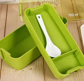 Yeni Tasarım ml Katlanabilir Taşınabilir Mikrodalga Öğle yemeği Kutusu Lunchbox Eko Katlanır Kutuları Bento Dostu Yemek Fırın