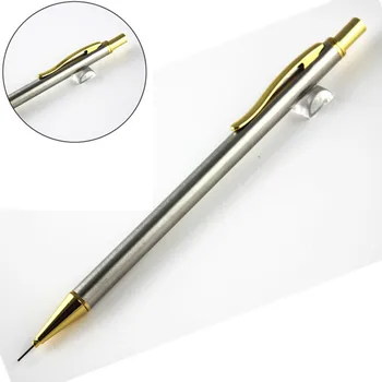 Yeni Çizim Okul Malzemeleri Yazı için 0.5 mm Demir Metal Mekanik Otomatik Kalem Markası