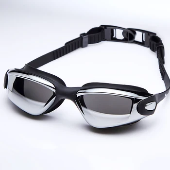 YENİ SİYAH Unisex Kadın Erkek Su Spor Anti-sis UV Kalkanı Gözlük Gözlük Yüzme Gözlüğü su Geçirmez Koruma