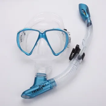 Yetişkin Şnorkel İçin Yeni Profesyonel Antifog Dalış Yüzme Maskesi Silikon Sualtı Banyo Seti Uzun Mayo Maskeleri Dalış Gözlüğü