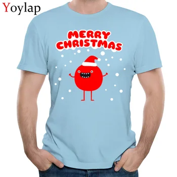 YOYLAP Sokak T Shirt 2017 Popüler Yuvarlak yaka Komik Noel Baba Mutlu Noeller Pamuk Çocuk T Shirt Gündelik Giyim Gömlek Üstleri