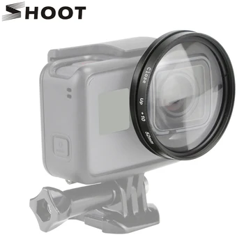 Yüksek Kahraman için ATEŞ 52 mm Büyüteç 10x Makro Lens Yakından 5. 6 Siyah Spor Cam Hero5 Mount Pro Aksiyon Kamera Aksesuarları Git