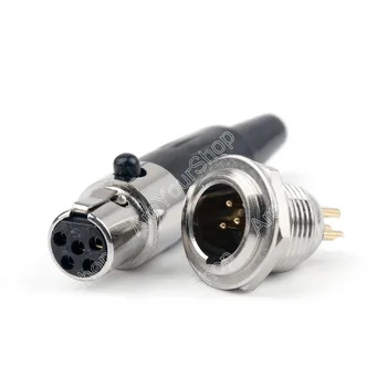 Yüksek Kalite Adaptör Areyourshop Satış 1 Adet Mini XLR Soket 5Pin M/F Fiş Kablo satır İçi bağlantı Eklentisi
