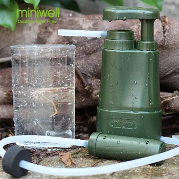 Yürüyüş backpacker dişli açık su filtrasyon miniwell