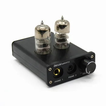 ZHİLAİ D1 Mini HİFİ Profesyonel Kulaklık Amplifikatör Tüp Amp USB Ses Güç Amplifikatör Çipi 7022 16 bit/24 bit Siyah/Gümüş