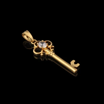 Zincir Kolye altın rengi anahtar Kolye anahtar kolye Takı Kadınlar