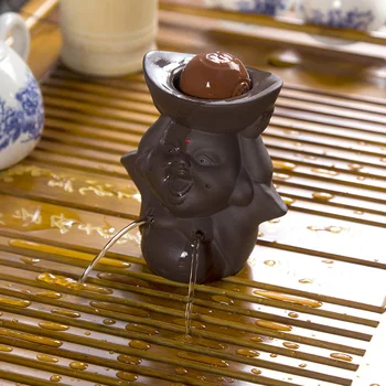 Çay Evcil Hayvan Çin Yapımı Cesur Şanslı Kurbağa Butik Çay Aksesuarları Dong Ling Küçük Süsler K014 Çay Pet Oyun Su Yapımı