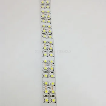 Çift Sıra şerit Led Olmayan-su geçirmez/m 3528SMD DC Esnek Şerit Dekorasyon Işık 5 metre İp LED 240LED
