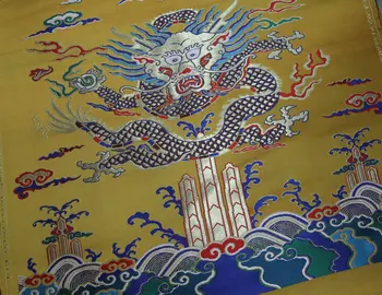 Çin tarzı ceket kumaş yastık yastık elbiseler dekoratif perde Budist 57 jacquard brokar/konumlandırma Tibet 70cm*