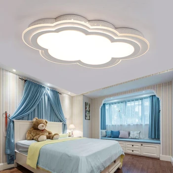 Çocuk Odası Kız Çocukları Yaratıcı Aydınlatma Yatak Odası Işıkları Tavan Işıkları Yeni 2017 ZCL LED