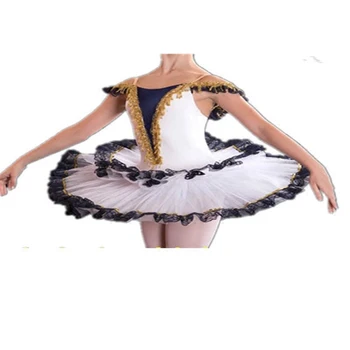çocuk profesyonel bale tutu tutu Beyaz Kuğu pancake yetişkin profesyonel bale tutu
