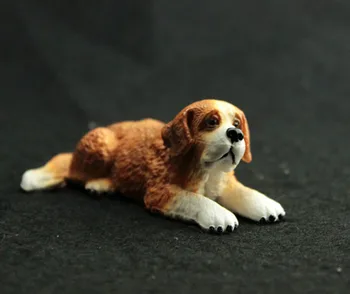 Çocukların En Sevdiği Oyuncak! Yüksek Kaliteli Sevimli PVC Simülasyon Köpek Oyuncağı Mini Hayvan Figürü Çocukların Eğitim Puzzle Oyuncak Seti