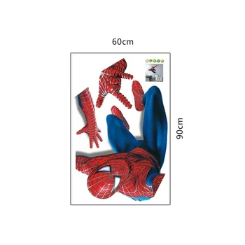 Örümcek 90*60cm Adam Geri döner Çocuklar Çocuklar İçin Film Afişi Peter Parker Dekoratif Duvar Çıkartmaları Yapışkan Duvar Kağıdı Çıkartmaları Yatak Odası