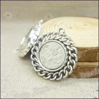Ücretsiz kargo! 16pcs Antika gümüş Takılar Yuan marka Kolye Uygun Bilezik DİY Metal Takı Yapımı Kolye