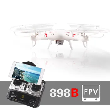 Ücretsiz kargo 31CM HQ898B RC MP HD WİFİ GERÇEK Gerçek ile Quadcopter Uçağı-zaman Kamera Quadcopter Helikopter Uzaktan kumanda oyuncaklar