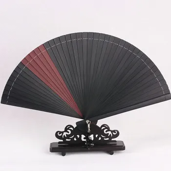 Ücretsiz Kargo 5 İnç Full Bambu El Fan Dişi Antika Katlanır Japon Rüzgar Zanaat Çin Tarzı Yüksek Kalite Fan007