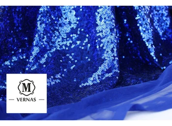 Ücretsiz Kargo African Dantel Kumaş Yüksek Kaliteli Fransız Tül Dantel Kumaş Yeni Varış Dantel Payetler Kumaş Koyu Mavi M104119