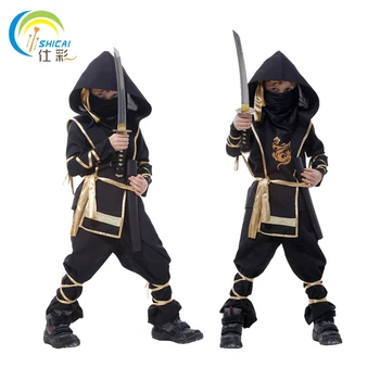 Ücretsiz kargo ninja savaşçı dans Partisi etkinliklerini yetişkin kostümleri Cadılar Bayramı Noel Çocuklar erkekler ve kadınlar oynuyor