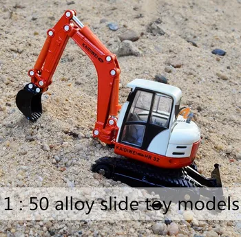Ücretsiz kargo ! süper cool !1 : 50 alaşım slayt Küçük paletli ekskavatör inşaat araçları oyuncak modelleri,Çocukların en sevdiği
