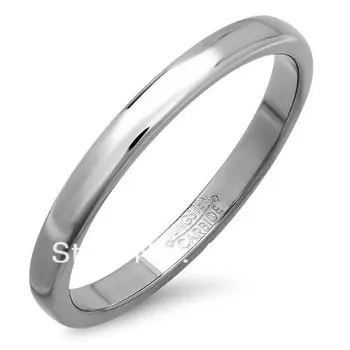 Ücretsiz Kargo Ucuz Fiyat Mücevher ABD Brezilya Rusya Sıcak Satış 2mm/Kubbe & Parlak Parlak Tungsten Yüzüğünü Erkek yüzüğünü