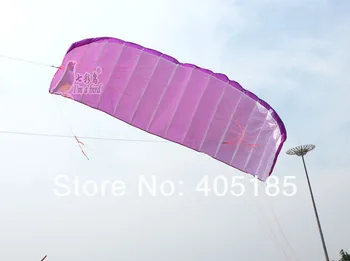 Ücretsiz Nakliye Yüksek Kaliteli Dört telli Güç Stunt Parafoil Paraşüt Naylon Spor Plaj 5 Kare Uçurtma Uzmanları