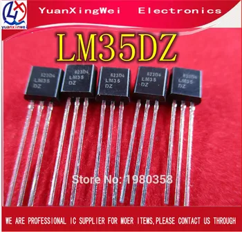 Ücretsiz Shippng 1 adet/Lot LM35D LM35 LM35DZ LM35DZ/NOPB İÇİN-92 Sensörleri IC