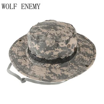 Şapka Yuvarlak Avcılık-Toptan Askeri Ordu Bonnie Şapka Güneş Açık Kamp Kap Kenarlı